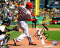 Stephen Piscotty Signed St Louis Cardinals Swinging Action 8x10 Photo - PIS08P101 - Stephen Piscotty Signed St Louis Cardinals Swinging Action 8x10 Photo product image