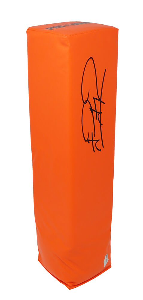 Tua Tagovailoa Signed Orange Endzone Football Pylon - TAGPYL300 - Tua Tagovailoa Signed Orange Endzone Football Pylon product image