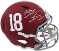 Tua Tagovailoa Signed Alabama Crimson Tide Riddell Full Size Speed Replica Helmet - TAGREP303 - Tua Tagovailoa Signed Alabama Crimson Tide Riddell Full Size Speed Replica Helmet product image