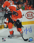 Max Talbot Signed Philadelphia Flyers With Puck Action 8x10 Photo - TAL08P400 - Max Talbot Signed Philadelphia Flyers With Puck Action 8x10 Photo product image