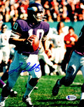 Fran Tarkenton Signed Minnesota Vikings Scrambling 8x10 Photo (Beckett) - TAR08P302 - Fran Tarkenton Signed Minnesota Vikings Scrambling 8x10 Photo (Beckett) product image