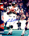 Fran Tarkenton Signed Minnesota Vikings Action 8x10 Photo (Beckett) - TAR08P303 - Fran Tarkenton Signed Minnesota Vikings Action 8x10 Photo (Beckett) product image