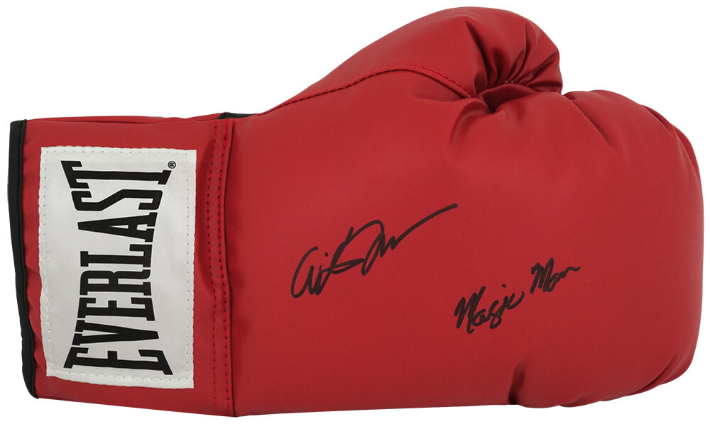 Antonio Tarver Signed Everlast Red Boxing Glove w/Magic Man - TARGLV502 - Antonio Tarver Signed Everlast Red Boxing Glove w/Magic Man product image