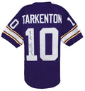 Fran Tarkenton Signed Purple Throwback Custom Football Jersey w/HOF'86 - TARJRY302 - Fran Tarkenton Signed Purple Throwback Custom Football Jersey w/HOF'86 product image
