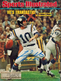 Fran Tarkenton Signed Sports Illustrated 11/10/75 w/HOF 86 - TARMAG300 - Fran Tarkenton Signed Sports Illustrated 11/10/75 w/HOF 86 product image
