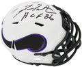 Fran Tarkenton Signed Minnesota Vikings Lunar Eclipse Riddell Speed Mini Helmet w/HOF'86 - TARMIN306 - Fran Tarkenton Signed Minnesota Vikings Lunar Eclipse Riddell Speed Mini Helmet w/HOF'86 product image
