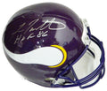 Fran Tarkenton Signed Minnesota Vikings Riddell Full Size Replica Helmet w/HOF'86 - TARREP301 - Fran Tarkenton Signed Minnesota Vikings Riddell Full Size Replica Helmet w/HOF'86 product image