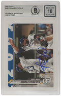 Fernando Tatis Jr. Signed San Diego Padres 2020 Topps Baseball Trading Card #634 - (Beckett / Auto Grade 10) - TATCAR103 - Fernando Tatis Jr. Signed San Diego Padres 2020 Topps Baseball Trading Card #634 - (Beckett / Auto Grade 10) product image