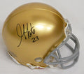 Golden Tate Signed Notre Dame Riddell Mini Helmet - TATMIN301 - Golden Tate Signed Notre Dame Riddell Mini Helmet product image