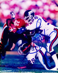 Lawrence Taylor Signed New York Giants Tackling Action 8x10 Photo - TAY08P304 - Lawrence Taylor Signed New York Giants Tackling Action 8x10 Photo product image