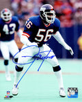 Lawrence Taylor Signed New York Giants Blue Jersey Action 8x10 Photo - TAY08P306 - Lawrence Taylor Signed New York Giants Blue Jersey Action 8x10 Photo product image