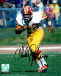 Charley Taylor Signed Redskins White Jersey Running 8x10 Photo w/HOF'84 - TAY08P321 - Charley Taylor Signed Redskins White Jersey Running 8x10 Photo w/HOF'84 product image