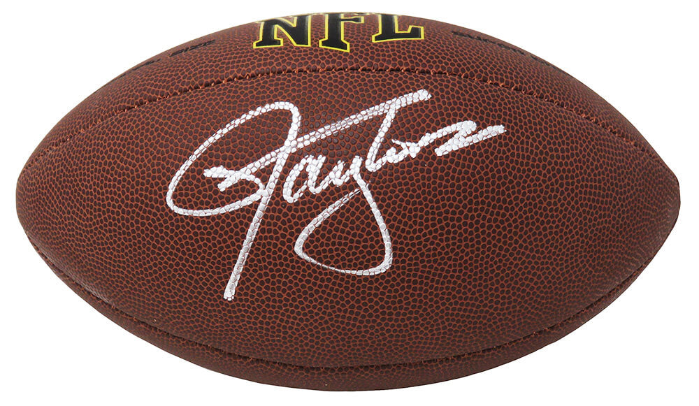 Lawrence Taylor Signed Wilson Super Grip Full Size NFL Football - TAYFTB305 - Lawrence Taylor Signed Wilson Super Grip Full Size NFL Football product image