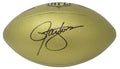 Lawrence Taylor Signed Wilson Duke Gold Metallic NFL Full Size Replica Football - TAYFTB307 - Lawrence Taylor Signed Wilson Duke Gold Metallic NFL Full Size Replica Football product image