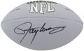 Lawrence Taylor Signed Wilson MVP Silver Full Size Football - TAYFTB309 - Lawrence Taylor Signed Wilson MVP Silver Full Size Football product image