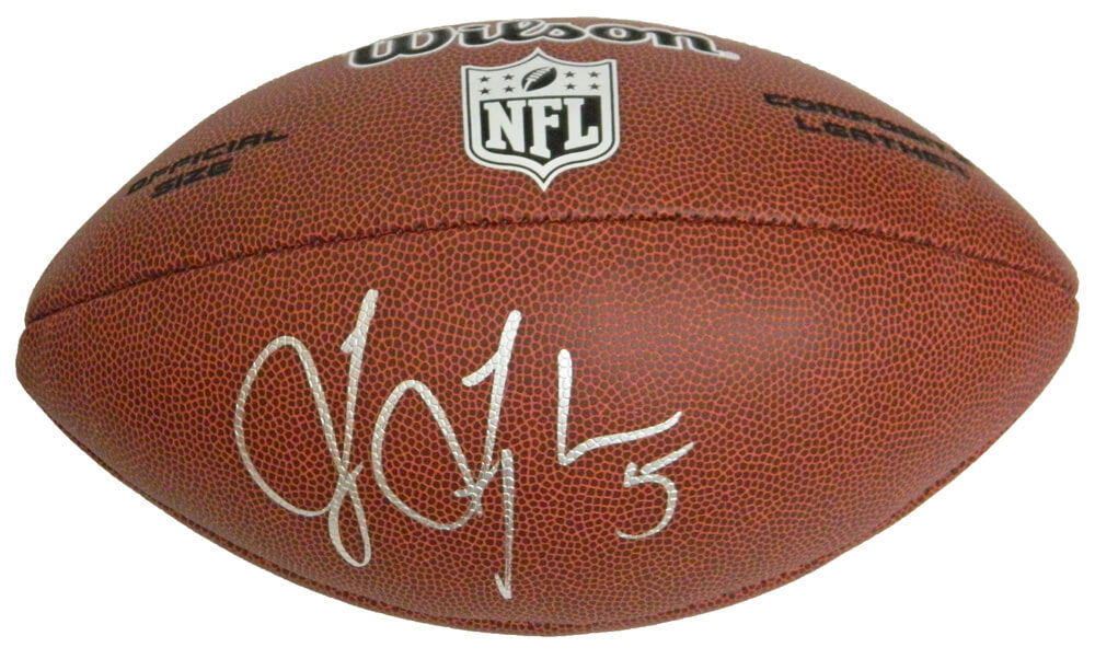 Tyrod Taylor Signed Wilson Limited Full Size NFL Football - TAYFTB310 - Tyrod Taylor Signed Wilson Limited Full Size NFL Football product image