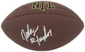 John Taylor Signed Wilson Super Grip Full Size NFL Football - TAYFTB341 - John Taylor Signed Wilson Super Grip Full Size NFL Football product image