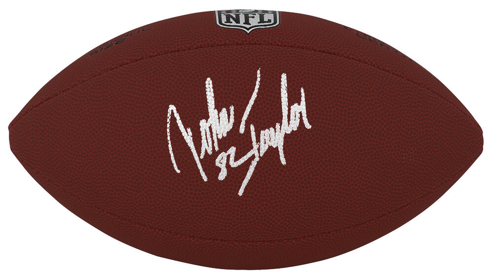 John Taylor Signed Wilson Limited Full Size NFL Football - TAYFTB343 - John Taylor Signed Wilson Limited Full Size NFL Football product image