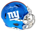 Lawrence Taylor Signed New York Giants Chrome Riddell Speed Mini Helmet - TAYMIN321 - Lawrence Taylor Signed New York Giants Chrome Riddell Speed Mini Helmet product image