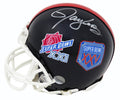 Lawrence Taylor Signed New York Giants Super Bowl XXI & XXV Champs Logo Riddell Mini Helmet - TAYMIN322 - Lawrence Taylor Signed New York Giants Super Bowl XXI & XXV Champs Logo Riddell Mini Helmet product image