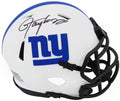 Lawrence Taylor Signed New York Giants Lunar Eclipse White Matte Riddell Speed Mini Helmet - TAYMIN328 - Lawrence Taylor Signed New York Giants Lunar Eclipse White Matte Riddell Speed Mini Helmet product image