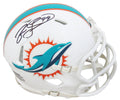 Jason Taylor Signed Miami Dolphins Riddell Speed Mini Helmet - TAYMIN340 - Jason Taylor Signed Miami Dolphins Riddell Speed Mini Helmet product image