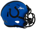 Jonathan Taylor Signed Indianapolis Colts RAVE Riddell Speed MIni Helmet - TAYMIN352 - Jonathan Taylor Signed Indianapolis Colts RAVE Riddell Speed MIni Helmet product image