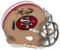 John Taylor Signed San Francisco 49ers T/B Riddell Speed Mini Helmet - TAYMIN362 - John Taylor Signed San Francisco 49ers T/B Riddell Speed Mini Helmet product image