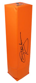 Lawrence Taylor Signed Orange Endzone Football Pylon - TAYPYL300 - Lawrence Taylor Signed Orange Endzone Football Pylon product image