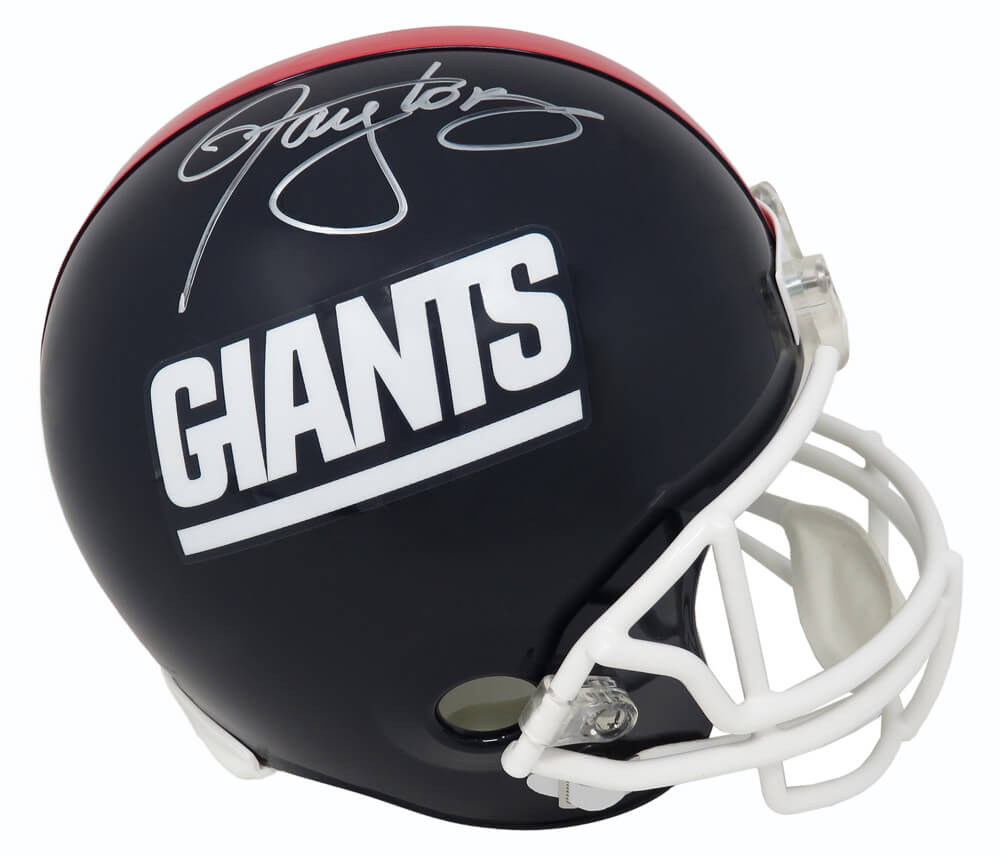 Lawrence Taylor Signed New York Giants T/B Riddell Full Size Replica Helmet - TAYREP311 - Lawrence Taylor Signed New York Giants T/B Riddell Full Size Replica Helmet product image