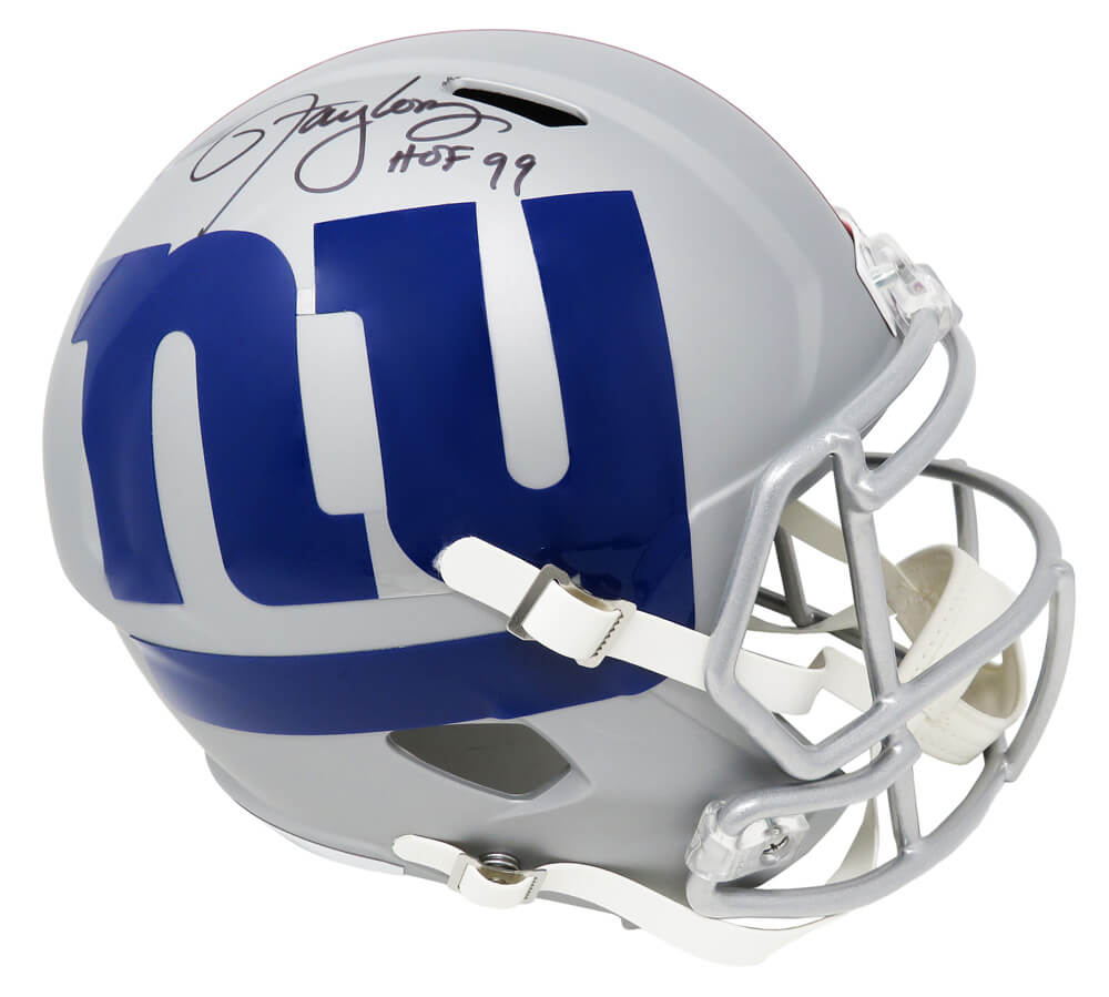 Lawrence Taylor Signed New York Giants AMP Alternate Series Riddell Speed Full Size Replica Helmet w/HOF'99 - TAYREP315 - Lawrence Taylor Signed New York Giants AMP Alternate Series Riddell Speed Full Size Replica Helmet w/HOF'99 product image