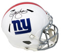 Lawrence Taylor Signed New York Giants Flat White Matte Riddell Full Size Speed Replica Helmet - TAYREP317 - Lawrence Taylor Signed New York Giants Flat White Matte Riddell Full Size Speed Replica Helmet product image