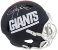Lawrence Taylor Signed New York Giants Throwback Riddell Full Size Speed Replica Helmet - TAYREP325 - Lawrence Taylor Signed New York Giants Throwback Riddell Full Size Speed Replica Helmet product image
