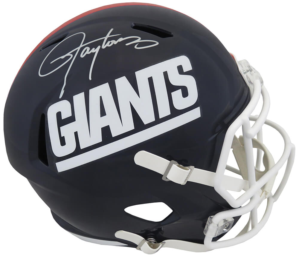 Lawrence Taylor Signed New York Giants Throwback Riddell Full Size Speed Replica Helmet - TAYREP325 - Lawrence Taylor Signed New York Giants Throwback Riddell Full Size Speed Replica Helmet product image