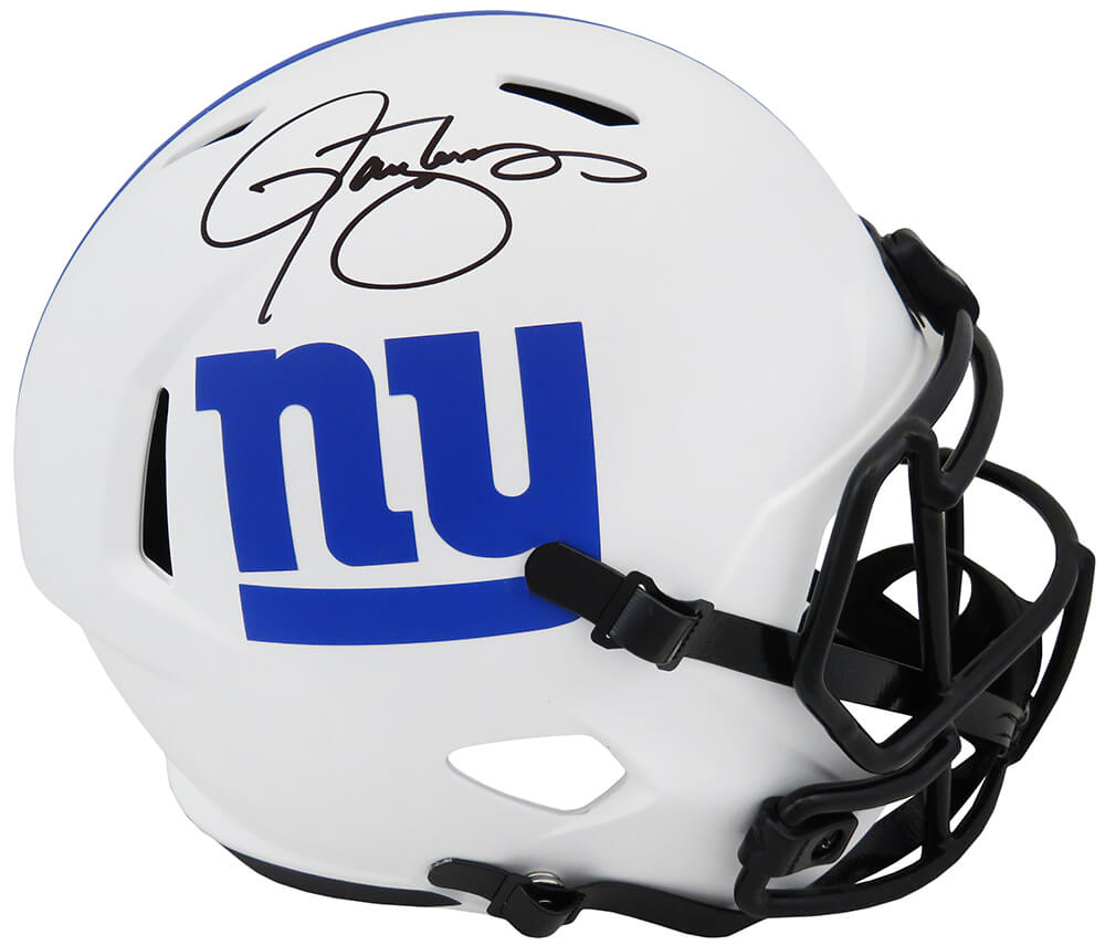 Lawrence Taylor Signed New York Giants Lunar Eclipse Riddell Full Size Speed Replica Helmet - TAYREP328 - Lawrence Taylor Signed New York Giants Lunar Eclipse Riddell Full Size Speed Replica Helmet product image