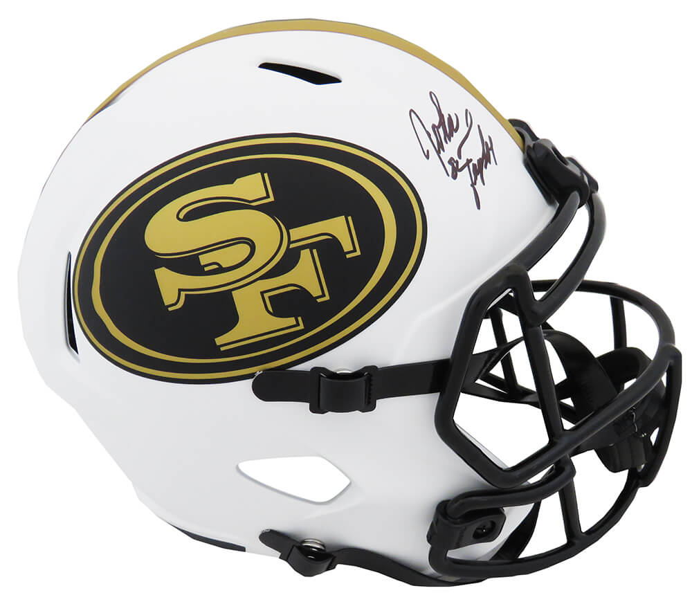John Taylor Signed San Francisco 49ers Lunar Eclipse Riddell Full Size Speed Replica Helmet - TAYREP341 - John Taylor Signed San Francisco 49ers Lunar Eclipse Riddell Full Size Speed Replica Helmet product image