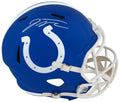 Jonathan Taylor Signed Indianapolis Colts FLASH Riddell Full Size Speed Replica Helmet - (Fanatics) - TAYREP351 - Jonathan Taylor Signed Indianapolis Colts FLASH Riddell Full Size Speed Replica Helmet - (Fanatics) product image