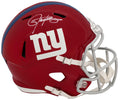 Lawrence Taylor Signed Giants FLASH Riddell Full Size Speed Replica Helmet - TAYREP365 - Lawrence Taylor Signed Giants FLASH Riddell Full Size Speed Replica Helmet product image