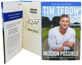 Tim Tebow Signed Mission Possible Hard Cover Book - TEBOTH300 - Tim Tebow Signed Mission Possible Hard Cover Book product image