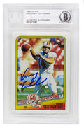 Vinny Testaverde Signed Buccaneers 1988 Topps Rookie Card #352 - (Beckett Encapsulated) - TESCAR301 - Vinny Testaverde Signed Buccaneers 1988 Topps Rookie Card #352 - (Beckett Encapsulated) product image