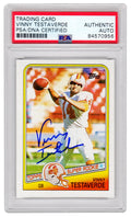 Vinny Testaverde Signed Buccaneers 1988 Topps Rookie Card #352 - (PSA Encapsulated) - TESCAR303 - Vinny Testaverde Signed Buccaneers 1988 Topps Rookie Card #352 - (PSA Encapsulated) product image