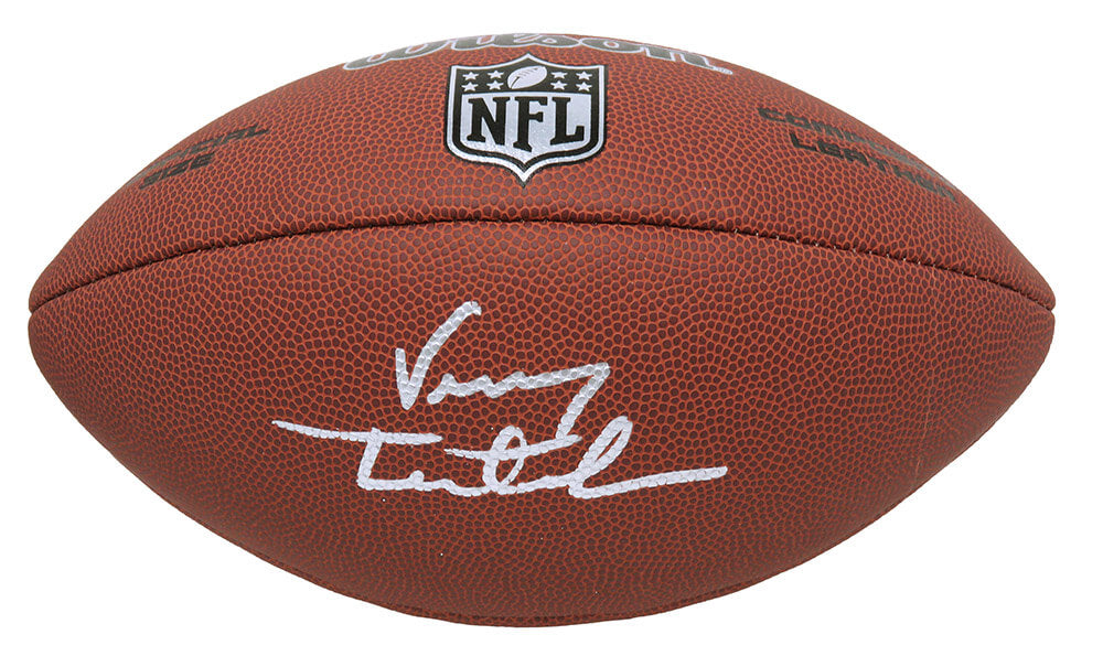 Vinny Testaverde Signed Wilson Limited Full Size NFL Football - TESFTB300 - Vinny Testaverde Signed Wilson Limited Full Size NFL Football product image
