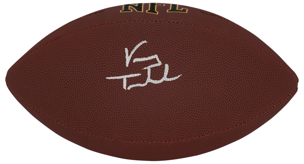 Vinny Testaverde Signed Wilson Super Grip F/S NFL Football - TESFTB305 - Vinny Testaverde Signed Wilson Super Grip F/S NFL Football product image