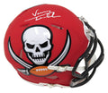Vinny Testaverde Signed Tampa Bay Buccaneers AMP Alternate Riddell Speed Mini Helmet - TESMIN302 - Vinny Testaverde Signed Tampa Bay Buccaneers AMP Alternate Riddell Speed Mini Helmet product image