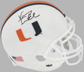 Vinny Testaverde Signed Miami Hurricanes White Schutt Mini Helmet - TESMIN309 - Vinny Testaverde Signed Miami Hurricanes White Schutt Mini Helmet product image