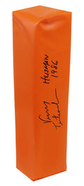 Vinny Testaverde Signed Orange Endzone Pylon w/Heisman 1986 - TESPYL301 - Vinny Testaverde Signed Orange Endzone Pylon w/Heisman 1986 product image