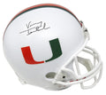 Vinny Testaverde Signed Miami Hurricanes Riddell Full Size Replica Helmet - TESREP300 - Vinny Testaverde Signed Miami Hurricanes Riddell Full Size Replica Helmet product image