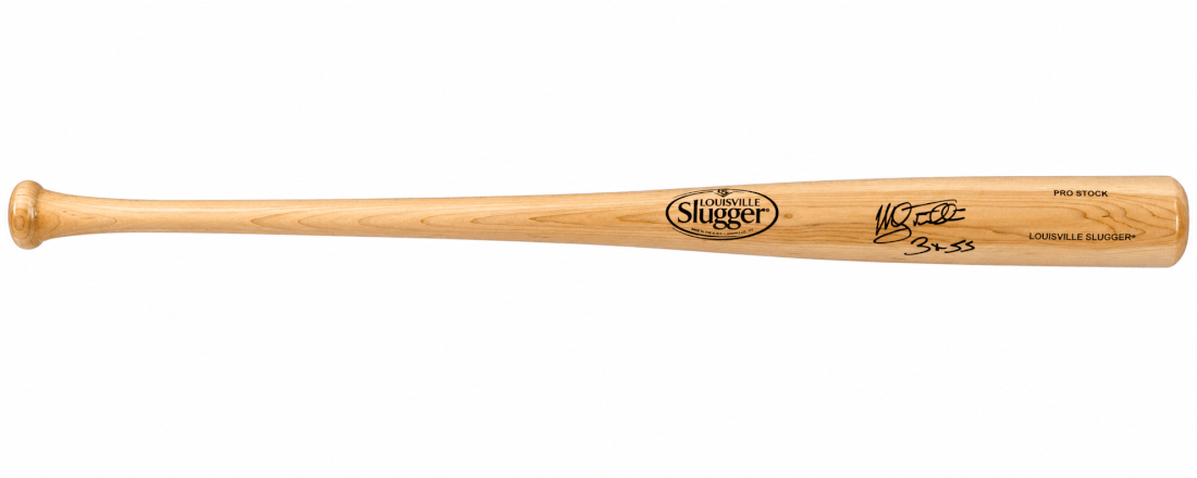 Mickey Tettleton Signed Louisville Slugger Blonde Baseball Bat w/3x SS - TETBAT101 - Mickey Tettleton Signed Louisville Slugger Blonde Baseball Bat w/3x SS product image
