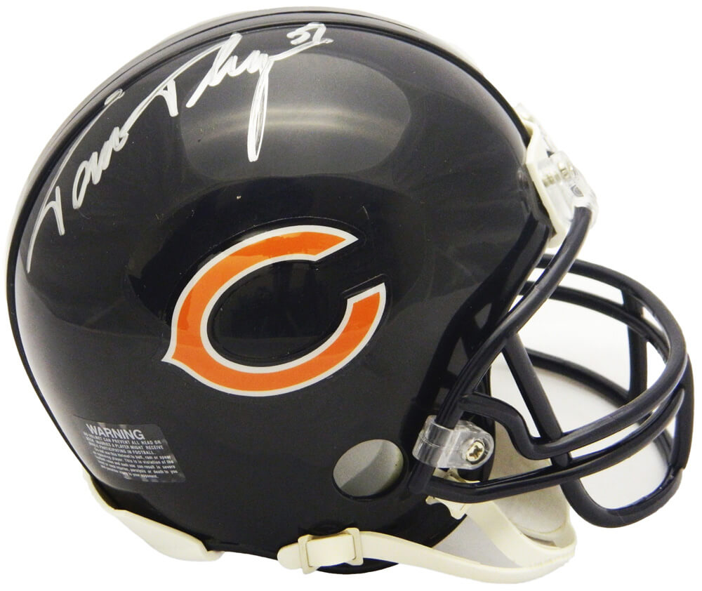 Tom Thayer Signed Chicago Bears Riddell Replica Mini Helmet - THAMIN302 - Tom Thayer Signed Chicago Bears Riddell Replica Mini Helmet product image