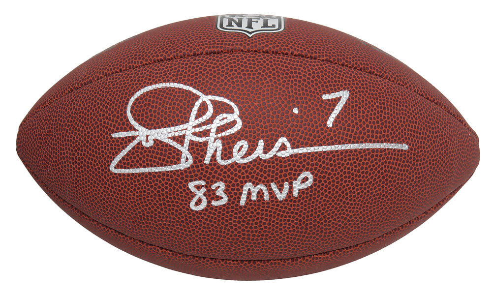 Joe Theismann Signed Wilson Limited Full Size NFL Football w/83 MVP - THEFTB301 - Joe Theismann Signed Wilson Limited Full Size NFL Football w/83 MVP product image